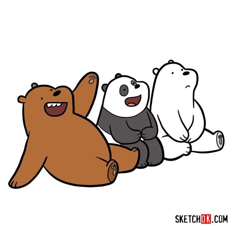 How To Draw We Bare Bears At Drawing Tutorials