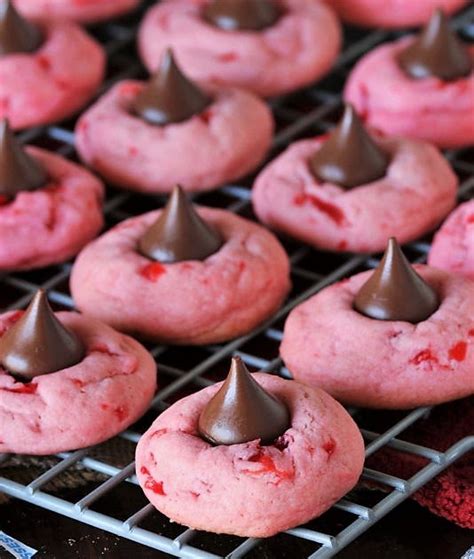 Cherry Kiss Cookies The Kitchen Is My Playground