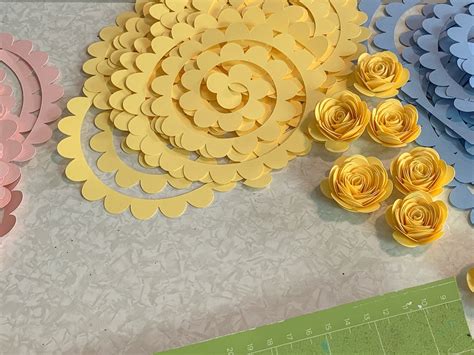Step By Step How To Make A Paper Rose Plus Free Paper Rose Template