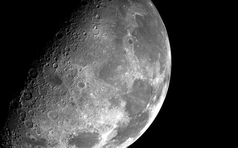 Wallpaper Monochrome Moon Atmosphere Astronomy 1680x1050 Px