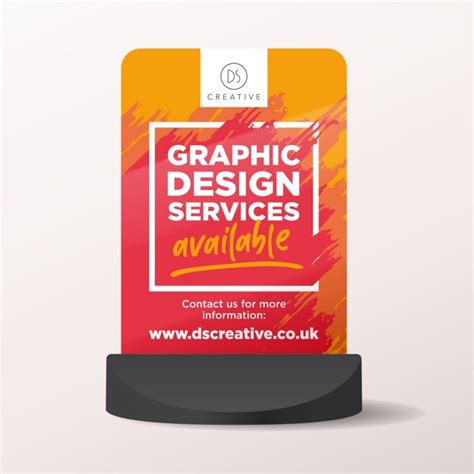 Flexible Pavement Signs Ds Creative Sheffield Printing Design And