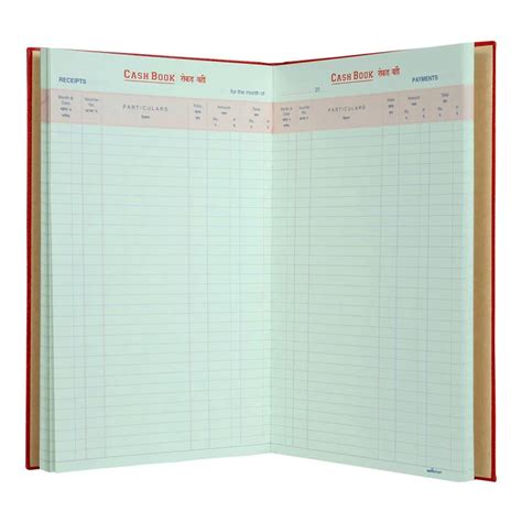 Two Column Register Long Size August School And Office Stationery