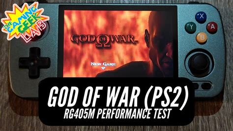 Anbernic RG405M Performance Test God Of War PS2 YouTube