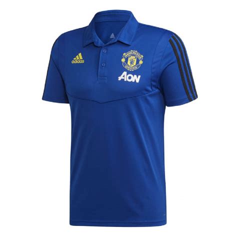 Man utd trainer und weitere tätigkeiten im amt seit: Man Utd 2019-2020 Training Polo Shirt (Blue) [FJ4492 ...