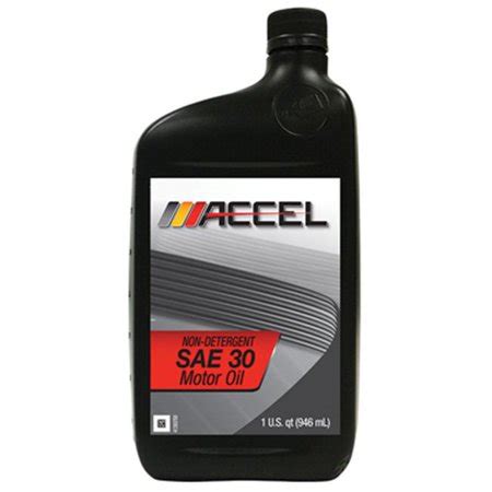 Maybe you would like to learn more about one of these? Accel ACC130PL 30 Weight Non-Detergent Engine Oil - Pack ...