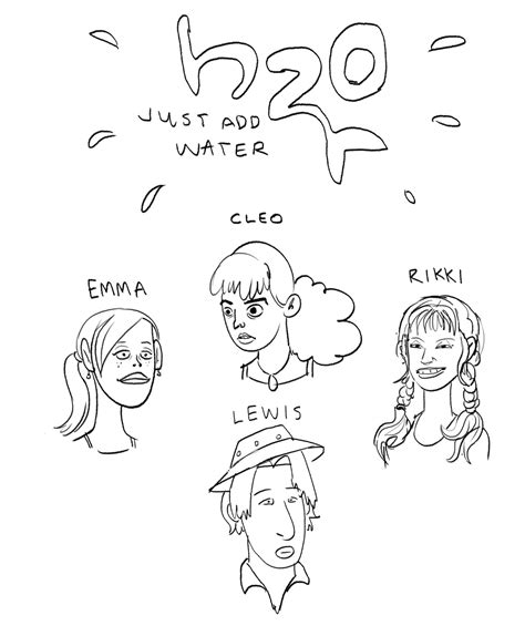 27 h2o just add water coloring pages line from h2o just add water coloring pages online. Jon Magram: Tumblrer • h2o, just add water fan art! this ...