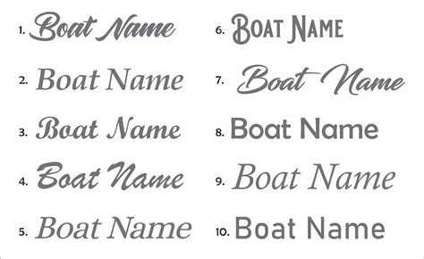 Custom Boat Name Raised Domed Decals Etsy