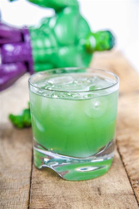 Incredible Hulk Cocktail Recipe Cocktail Seeker