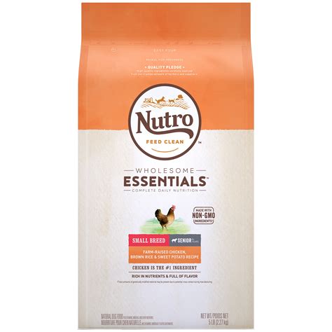 Nutro Wholesome Essentials Small Breed Senior Natural Dry Dog Food