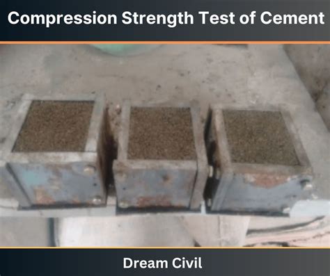 Compression Strength Test Of Cement Field Tests For Cement