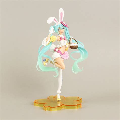 Jual Hatsune Miku Spring Easter Rabbit Ear Action Figure Miniatur