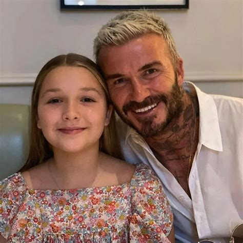 Inside David Beckhams Daddy Daughter Date With Harper Us Weekly