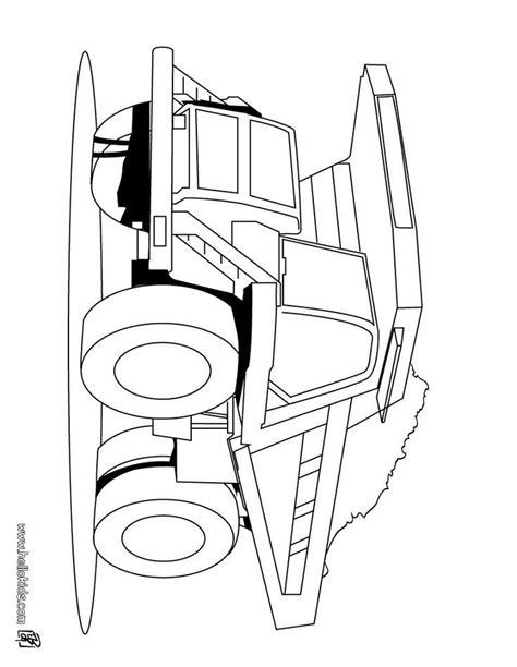 dump truck coloring pages coloring home