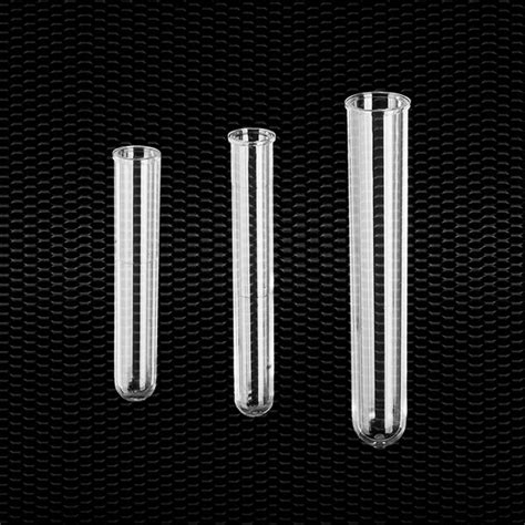 Polymetylmethacrylate Cylindrical Test Tube 16x100 Mm 10 Ml With Rim 100pcs