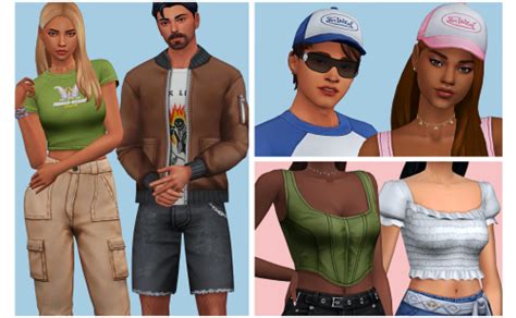 Axa 2021 Planet Axa 50 Cas Items Sims 4 Clothing Khaki Palette