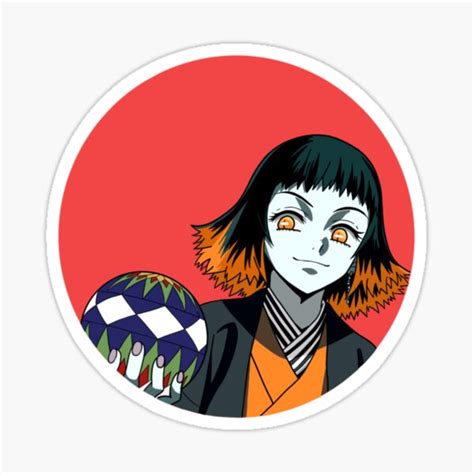 Temari Demon Sticker For Sale By Ginaleekimchi Redbubble