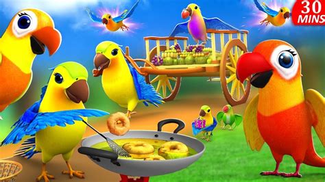 Chitti Chilakamma చిట్టి చిలకమ్మా Parrots 3d Animation Telugu