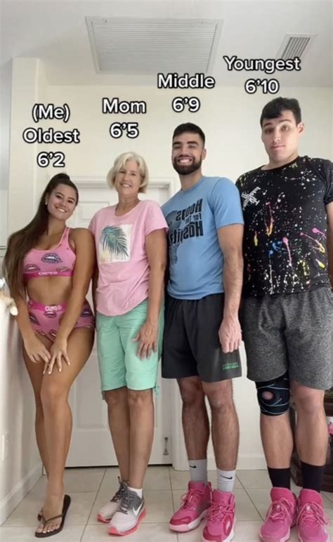 TikTok S Tallest Family Reveals The Strange Things People Say