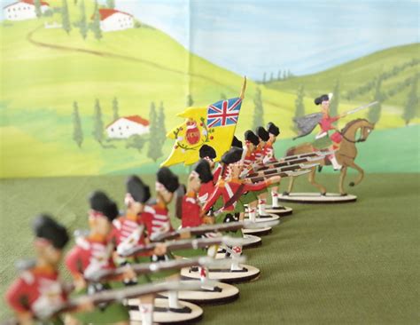 Items Similar To Wooden Soldiers Toy Set 93 Regiment Of Scots In The