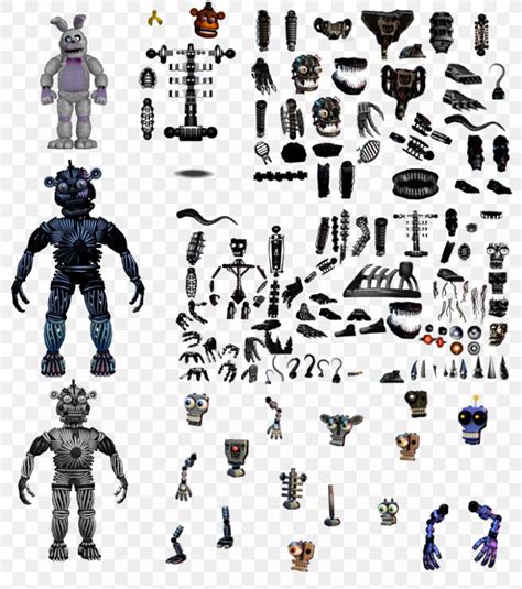 Endoskeleton Character Sheet Fnaf Rebornica Fnaf Markiplier Fnaf
