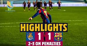 🤯 TER STEGEN & RIQUI PUIG penalty heroes! | HIGHLIGHTS | Real Sociedad - Barça 💥