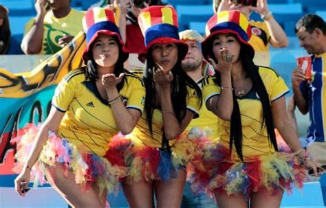 The Sexiest Colombian Girls Fans World Cup Brazil 2014 Part6