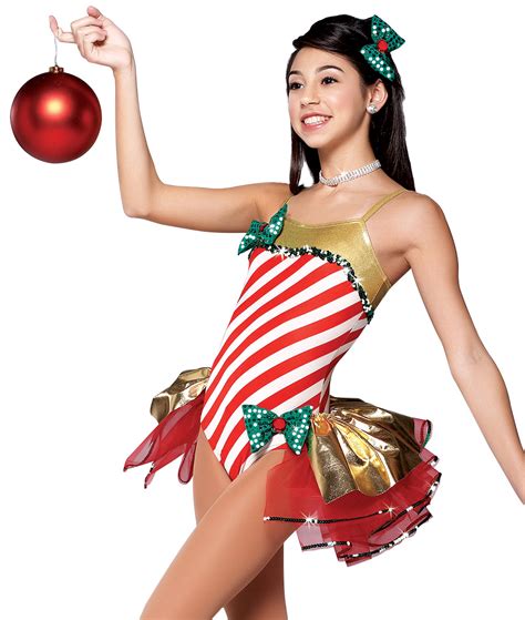 Red Rockette Santa Christmas Dance Costume A Wish Come True