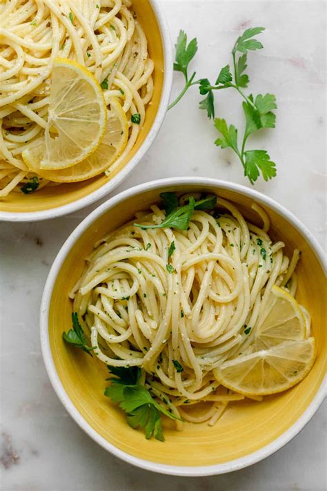 Lemon Pasta Recipe No Butter Or Cream Feelgoodfoodie