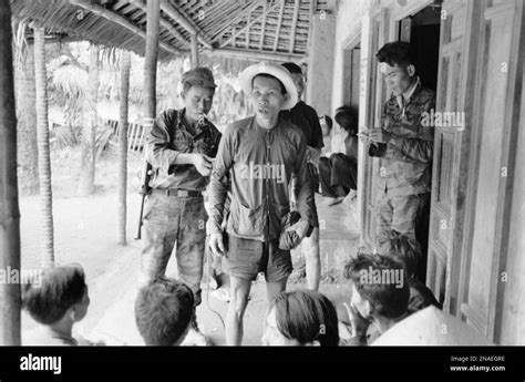 Two Suspected Viet Cong Guerrillas Captured In Fighting In The Binh