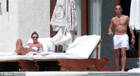 Hot Pic Tamara Ecclestone Shows Off Ample Cleavage In Tiny String Bikini With Jay Rutland At