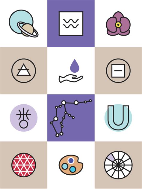 Aquarius Signs And Symbols