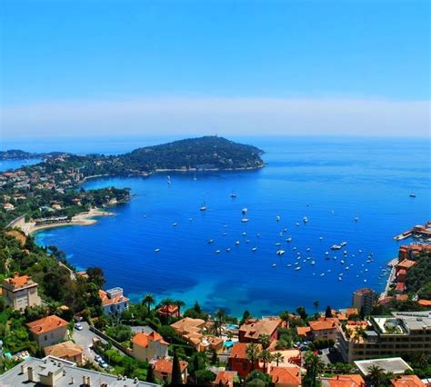 Overlooking Saint Jean Cap Ferrat And The Bay Of Villefranche Sur Mer