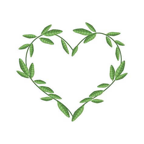 Heart With Vines Illustrations Royalty Free Vector Graphics And Clip Art