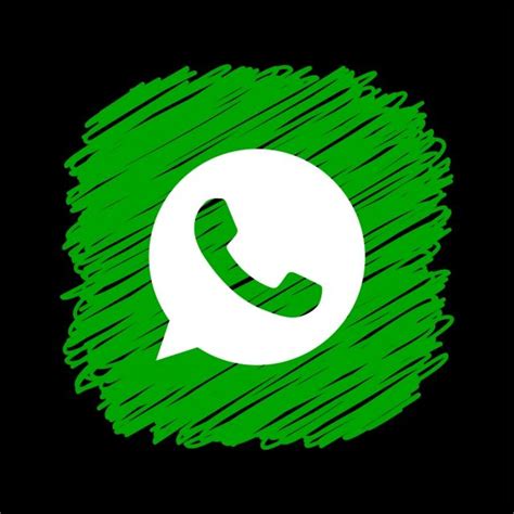 Available in png and svg formats. Whatsapp Scribble Square Icon in 2020 | Call logo, New ...