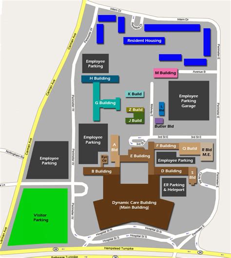 Eisenhower Medical Center Printable Campus Map