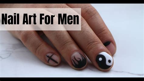 Nail Art For Men Lalonde Nail Designs Youtube