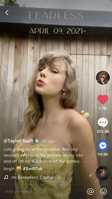 Taylor Swift Joins Tiktok Are You Ready For It Digital Life Asia