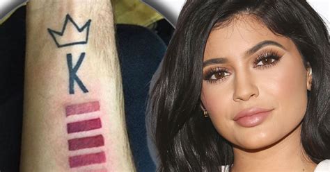 Kylie Jenner Superfan Gets Her Lip Kit Colours Tattooed On His Arm