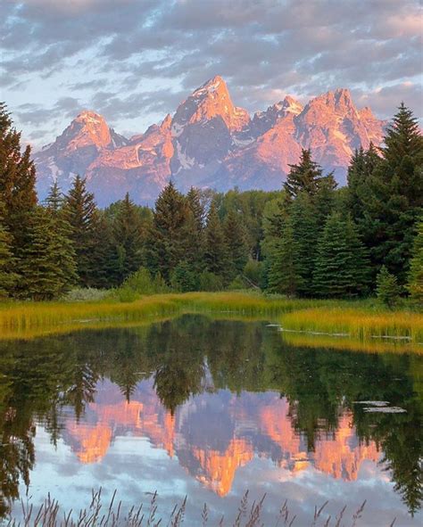 Theres No Better Place To Soak In A Sunrise Than In The Tetons 🌄 —