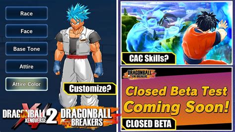 New Dragon Ball The Breakers Xenoverse Timeline Cac