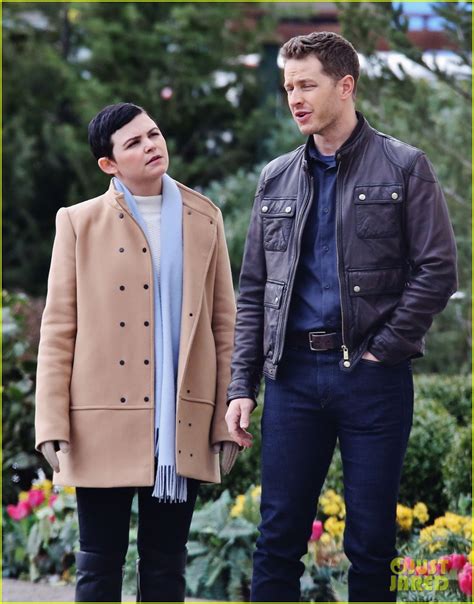 ginnifer goodwin and josh dallas get cozy on set of once upon a time photo 3860267 ginnifer