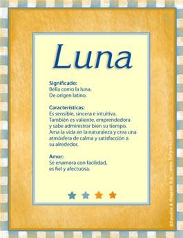 Luna Nombre Significado Y Origen De Nombres Nombres Mujer My Xxx Hot Girl