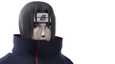 Artstation Itachi Uchiha Naruto Characters Low Poly 3d Model Resources