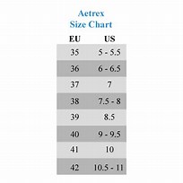 Image result for Aetrex Shoe Sizing Chart