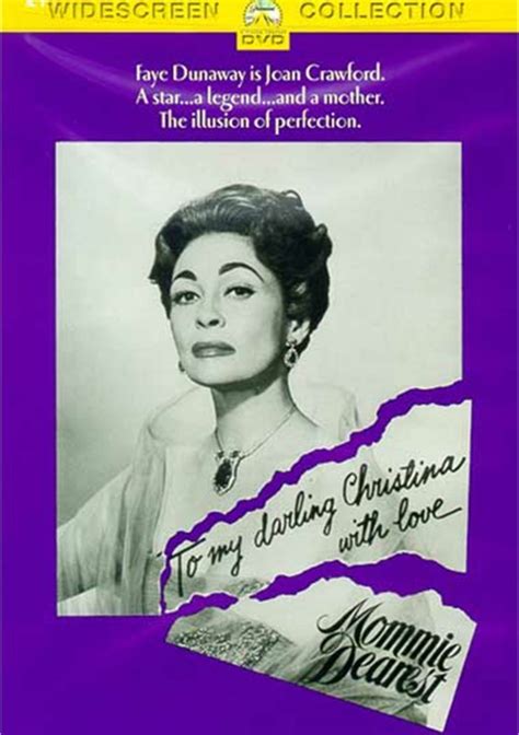The abusive and traumatic adoptive upbringing of christina crawford at the hands of her mother, screen queen joan crawford, is depicted. Mommie Dearest (DVD 1981) | DVD Empire