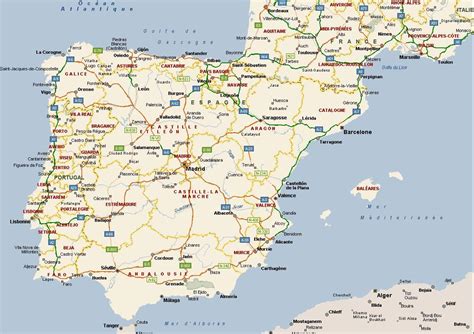 Maybe you would like to learn more about one of these? Carte Espagne - Images » Vacances - Arts- Guides Voyages