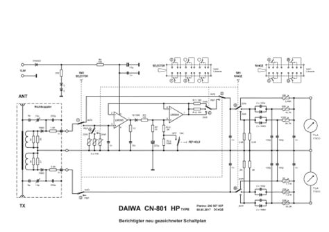 Cross Needle SWR Power Meter CN 801 HP Amateur D Daiwa Industry Co