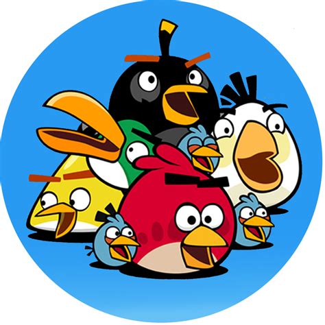 Free Printable Angry Birds Stickers Toppers Or Labels Oh My Fiesta