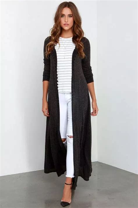 17 extra long black cardigan women ideas long black cardigan long sweaters cardigan loose
