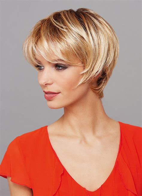 Short Cut Blonde Ladies Hair Wigs Best Wigs Online Sale